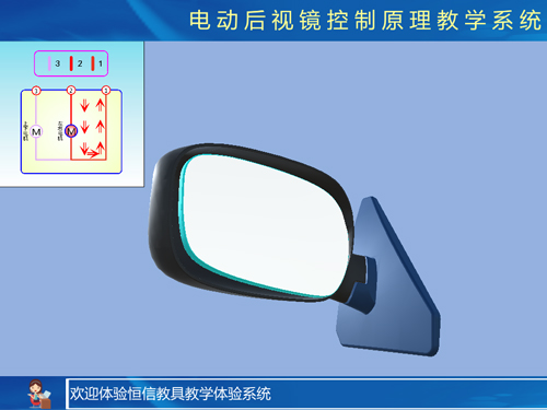 汽車電動后視鏡教學軟件