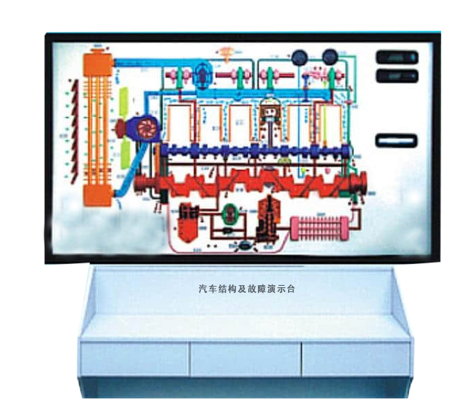 汽車結構及故障演示臺