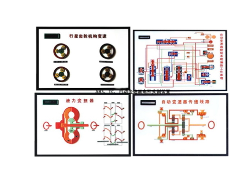 ABS、TC、自動(dòng)變速器電控實(shí)訓(xùn)裝置