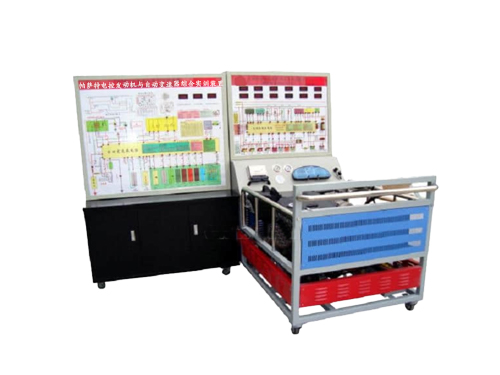 帕薩特電控發(fā)動(dòng)機(jī)與自動(dòng)變速器綜合實(shí)訓(xùn)裝置(圖1)